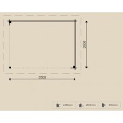 WoodPro Gazebo 26209 WOODPRO Gazebo